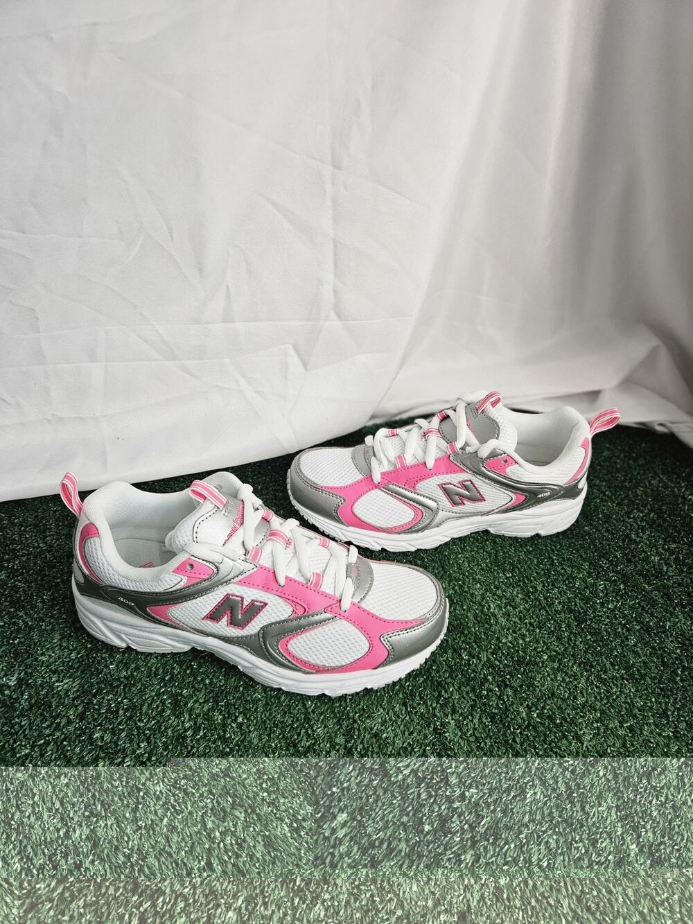 New Balance 408 ML408NP Pink Mesh Lace Up Lifestyle Sneakers Shoes Women Size 9